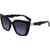 Liu Jo LJ789S 001 - Occhiali da Sole Donna in Acetato Nero Lucido