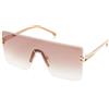 Carrera Sun Woman Carrera 1075/S VVP/HA Gold Ivory - Occhiali da Sole Shield con Lenti Sfumate