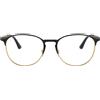 Ray-Ban Vista Ray-Ban 6375 - Eleganza Unisex in Nero e Oro