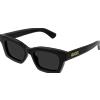 Gucci GG1790S 001 - Occhiali da Sole Unisex con Montatura Nera e Lenti Grigie