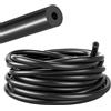EZVEZS Tubo flessibile per vuoto, 3 m, in silicone nero, tubo di collegamento ad alta resistenza alla pressione, tubo flessibile per uso motore e radiatore del veicolo (3 mm ID - 8 mm OD)