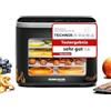 ROMMELSBACHER Essiccatore DA 450, superficie di essiccazione 0,2 m², con 5 vassoi in acciaio inox, 1 griglia di essiccazione, 1 base di essiccazione, 2 stampi per cereali, display LCD, timer 99 ore