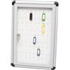 METALPLUS BACHECA MURALE PORTACHIAVI 30X45 - 45 POSTI