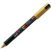 UNI MITSUBISHI Marcatore UNI POSCA Pen PC1M p.extra fine 0,7mm oro UNI MITSUBISHI