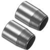 CoCud Fustelle per Fori Rotondi in Pelle, Diametro 10mm, Fustella Circolare in Acciaio per Fai da Te in Pelle, 2pz