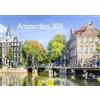 Edition Seidel Calendario Premium Amsterdam 2026, formato DIN A4, da parete, Europa, Paesi Bassi, olandese, tulipani, ponti metropoli, skyline