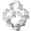 QUARKZMAN Set Di Formine Per A Foglia D'acero Misure Assortite Formine | Per A Petali Di Rosa, Acciaio Inox, Lucido, Per Pasta Fondente, Per Torte
