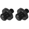 QUARKZMAN 2PCS Adattatore per supporto microfono Maschio 1/4 a Maschio M10