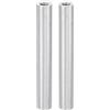 PATIKIL 2pz Distanziali Alluminio M3 Distanziali Metallici M3 Alluminio 3mm ID x 5mm OD x 37mm L Distanziali Filettati per Viti Standoff Rotondi per Auto Rc Droni Schede Madri Argento