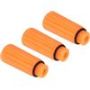 PATIKIL Aria Compressore Olio Tappo Connettore, 3pz 15.5mm Sostituzione Olio Riempire Sfiatatoio Ventola Coperchio per Compressore Aria, Giallo