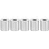 PATIKIL Distanziali in alluminio M4, 5pz Distanziatore Metallico Alluminio 4,2mm ID x 10mm OD x 12mm L Vite Distanziale Alluminio Distanziatore Rotondo per 5/32 o Bulloni a Vite M4
