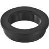 QUARKZMAN Occhielli in Gomma 50mm Foro di Perforazione, Passacavi Guarnizione 40mm ID Gommini Passacavo Scrivania Nero Siliconica per Tappo Organizzare Filo Cablaggio Casa Auto