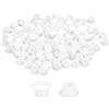 QUARKZMAN 150pz Tappi per Fori a Vite, 8mm(5/16) Dia Tappi a Bottone Rotondi Plastica, Tappi per Fori Chiusura a Scatto, Tappi a Incasso per Mobili, Bianco