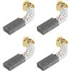 PATIKIL Carbonio Spazzole Spazzola di Carbone di Ricambio 20x10x5mm per Motori Elettrici Potenza Strumento Angolo Smerigliatrice Tavolo Ricambio Parte Riparazione, 4pz