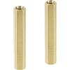 YOKIVE 2pz M6 Distanziatori, Ottone Esagonale PCB Distanziatori Dadi, Mantieni Altezza Coerente, Ottimo per Scheda Madre, Circuito Scheda, Elettronica (Oro Tono, 50mm)