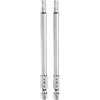 QUARKZMAN 2pz Punte per Cacciavite Chiave Esagonale 4mm (H4) Metrico 1/4 Attacco Esagonali 100mm (4) Punta Magnetica Lunghe Acciaio S2 Punta per Trapano Piatta Grado Industriale per Viti