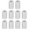 PATIKIL M3 Distanziali in Alluminio, 10pz Distanziali Metallici in Alluminio 3,1mm ID x 5mm OD x 8mm L Distanziatori per Rondelle a Vite Separata Rotondi Distanziali per Viti M3