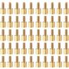 YOKIVE 50pz M2.5 Distanziale Viti, Ottone Esagonale PCB Distanziali, Mantiene Altezza Costante, Ottimo per Scheda Madre (Tono Dorato, 5mm+6mm)