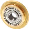 QUARKZMAN 22mmx6mmx6mm Tungsteno Carburo Piastrella Taglierina Ruota x 1pz Titanio Rivestimento Taglierina Sostituzione Ruota per Porcellana e Ceramica Piastrella