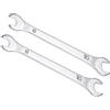 CoCud Chiave a Bocca Sottile Aperta Doppia Estremità Metrica 8x10mm 2pz