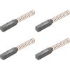 PATIKIL Carbonio Spazzole Spazzola di Carbone di Ricambio 14x4x4mm per Motori Elettrici Potenza Strumento Angolo Smerigliatrice Tavolo Ricambio Parte Riparazione, 4pz