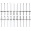 DTGN 5mm x 10mm (DxL) Rivetti Ciechi - 25pz - Ottimo per Macchinario Collegamento - 304 Inox Acciaio Cupola Terminale Rivetto