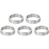 PATIKIL Distanziali in Acciaio Inossidabile M10, 5pz Distanziali Metallici in Acciaio Inossidabile 10,2mm ID x 12mm OD x 3mmL Distanziatore a Vite Rotondo per Bulloni a Vite M10 3/8