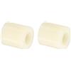 PATIKIL Tondo Distanziale Rondella, 48pz Nylon 6.2mm ID x 11mm OD x 12mm L per M6 Viti Blocco Stampante 3D TV Parete Montaggio Elettrico Presa, Beige
