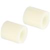 PATIKIL Tondo Distanziale Rondella, 24pz Nylon 8.2mm ID x 14mm OD x 15mm L per M8 Viti Blocco Stampante 3D TV Parete Montaggio Elettrico Presa, Beige