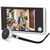 Vibrivio Videocamera digitale per porta - 3,5 pollici LCD senza fili con grandangolo di 120°, facile installazione 3 minuti, funzionamento a batteria per porta di casa di sicurezza (foro da 14 - 28 mm