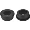 QUARKZMAN 2pz Guarnizioni in Gomma 1-1/4(32mm) Foro di Perforazione, 7/8(22mm) ID Foro Tappo Foro a Cilindro in Gomma Silicone Nera Guarnizione Tappo Foro per Cablaggio, Automobilistico