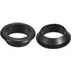 QUARKZMAN 2pz Passacavo 50mm ID 60mm Guarnizione per Cavi Passacavo in Gomma Gommini Passacavo Elettrico per Firewall Guarnizione per Cablaggio Elettrico, Nero