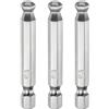 QUARKZMAN Set 3pz Punte Cacciavite Magnetica a Sfere 6mm (H6.0) Dimensione 1/4 Attacco Esagonale 50mm (2) Lunghezza Punte Sfera Magnetiche Acciaio S2 Metrico.