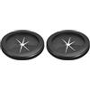 QUARKZMAN 2pz Passacavo 2-7/16(62mm) ID 2-3/4(70mm) Guarnizione per Cavi Passacavo in Gomma Gommini Passacavo Elettrico per Firewall Guarnizione per Cablaggio Elettrico, Nero