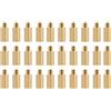 YOKIVE 30pz M3 Distanziale Viti, Ottone Esagonale PCB Distanziali, Mantiene Altezza Consistente, Ottimo per Scheda Madre (Oro Tono, 9mm+3mm)