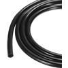 Rebower Tubo Silicone 10ft, 4mm ID 6.4mm OD, Nero, Tubo Plastica Industriale Silicone Puro Pompa, Sifonaggio, Drenaggio, Irrigazione, Birrificazione, 0.16 x 1/4