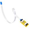 PATIKIL 6 Pin 0.5mm Passo 200mm FFC Flessibile Piatto Cavo (A Tipo), Capovolgi Su per Montare Estendi Adattatore Kit per LCD TV Auto Audio DVD Giocatore Laptop