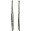 PATIKIL 2 Pezzi M2 Filetto Fresatura Maschi H2 Acciaio ad Alta Velocità | 3 Scanalature Dritte, non Rivestito, per Filettatura Maschiatura, Fai Da Te, Riparazioni Meccaniche