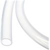 Rebower Tubo Silicone 3,3ft, 12,7mm ID 15,9mm OD, Tubo Plastica Trasparente Uso Industriale, Tubi Silicone Puro Pompa, Sifonaggio, Drenaggio, Irrigazione, Birrificazione, 1/2