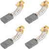 PATIKIL Carbonio Spazzole Spazzola di Carbone di Ricambio 18x11x5mm per Motori Elettrici Potenza Strumento Angolo Smerigliatrice Tavolo Ricambio Parte Riparazione, 4pz