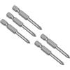 PATIKIL 4mm PH1 Magnetica Phillips Cacciavite Punte, 5pzs 1/4 Esagonale Gambo 2 Lunghezza S2 Potenza Strumento