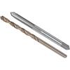 CoCud Maschio e Trapano Punta Set, M4 x 0.75 Maschio Filo 3.2mm Trapano Diametro, Metrico Macchina Vite Maschio & Torsione Trapano Punta, 1-Set