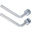 CoCud 2pz Chiave a Bussola Esagonale Angolata a Forma di L 13mm 14mm
