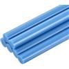 QUARKZMAN 6Pz Stick Colla a Caldo Mini per Pistola per Colle 11mm x 100mm Colla a Caldo Bastoncini Grandi Ricariche, Azzurro Cielo