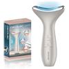 Cecotec Massaggiatore Radiofrequenza - Tonificatore Viso FaceCare Face&Neck Pro. Viso e Collo, Testina Alluminio, 3 Modalità, Luce LED Rossa, Blu, Verde, 5 Livelli EMS, Vibrazione, Calore, Antirughe