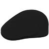 Kangol Coppola Originale 504 Black Gold Cappellino in Lana Cappello Piatto S (54-55 cm) - Nero