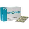 PHARMANUTRA SpA Novomega - Pharmanutra - 30 Capsule - Integratore di Omega-3 ad Elevata Purezza con Olio di Pesce Meg-3™ e Olio Algale life's DHA™: Cuore, Cervello e Vista