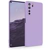 MyGadget Cover per Huawei P40 Lite 5G - Custodia Protettiva in Silicone Morbido - Case TPU Flessibile - Ultra Protezione Antiurto & Antiscivolo Violetta