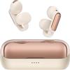 oraolo Cuffie Bluetooth Open-Ear, Clip-On Auricolari Aperti Bluetooth 5.4, Cuffie On Ear Aperti Controllo Touch 32H Cancellazione del Rumore IPX6 Impermeabile per Sport Fitness, Oro Rosa