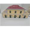 A1 Stazione FS con terrazzi illuminata con vari accessori scala HO 1:87